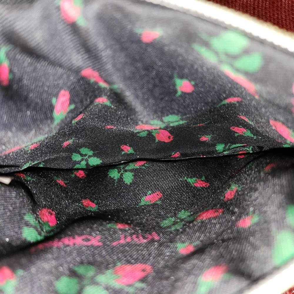 Betsey Johnson multicolor, sequin makeup bag‎